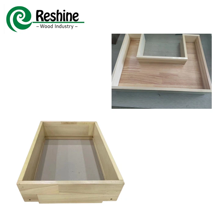 Big-league Wood UV Painted Poplar Drawer Side Board