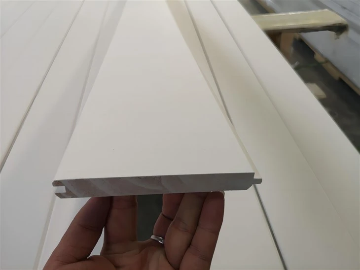 Pre-Primed FJ Pine Wood T&G Shiplap