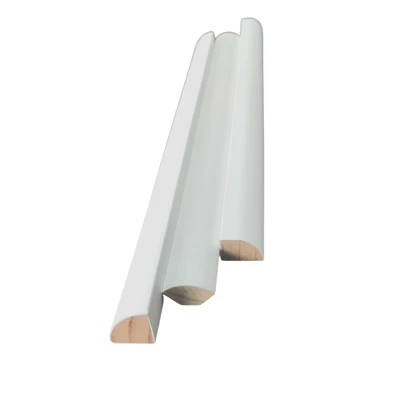 Moldagem de sapato de madeira com primer decorativo