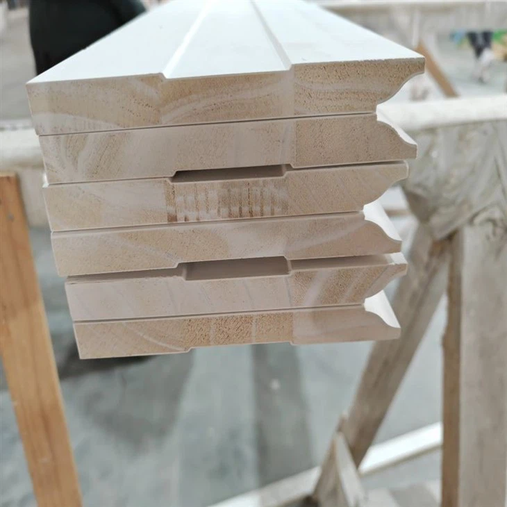 White Primed FJ Wood Trim Skirtings Flooring Mouldings Base Boards