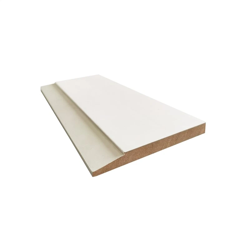 Interior decorativo branco Mdf Moldagem pinheiro moldagem molde