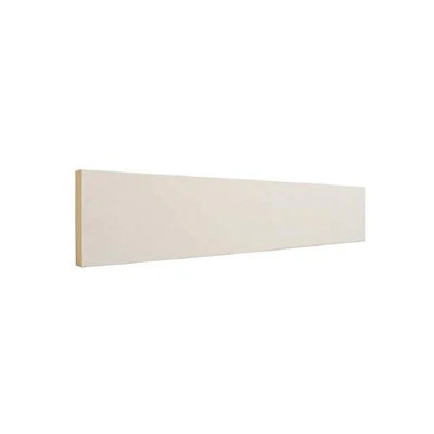 Rodapé em MDF com primer branco S4S 1x4 1x6 1x8